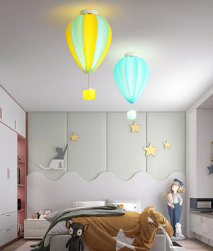 Rainbow Hot Air Balloon Ceiling Lamp