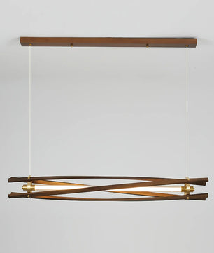Axis Wood Chandelier