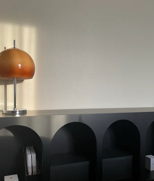 Mushroom Brown Table Lamp