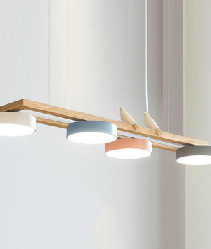 Sienna Bird Long Chandelier