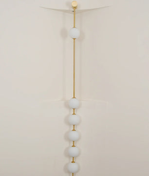 Vertical Balls Wall Lamp