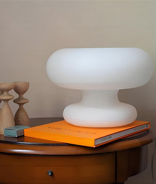 Mushroom Donut Bauhaus Glass Table Lamp S34