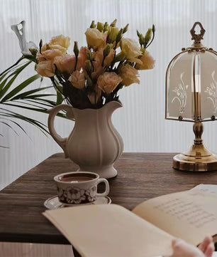 Orchid Glass Table Lamp