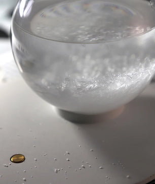 Storm Bottle Built-in Battery Table Lamp