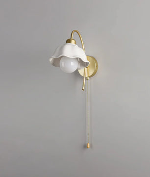 Flower Ceramic Wall Lamp