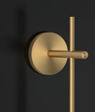 Vertical Globe Wall Lamp