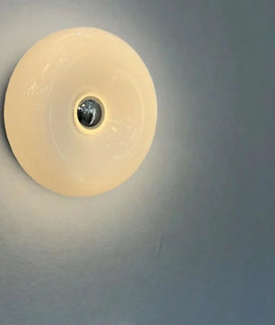 Bauhaus Glass Donut Table / Wall Lamp S77