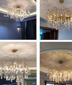 Branchs Brass Chandelier