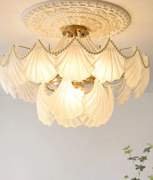 Scallop Shell Chandelier