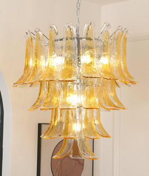 Murano Petal Chandelier