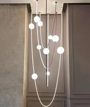 Linea Curva Chandelier