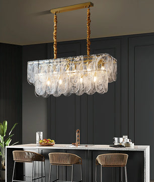 Nason Brass Chandelier