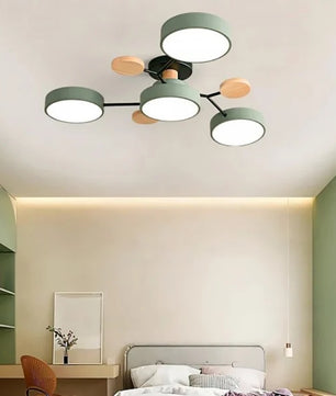 Nordic Branched Disc Metal Ceiling Lamp S117