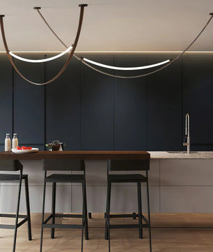 Leather Pendant Light
