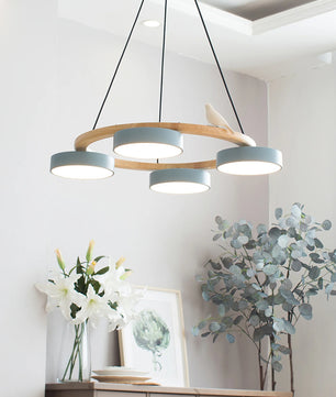 Sienna Bird Round Chandelier