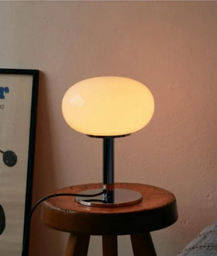 Minimalist Bauhaus Glass Table Lamp S22