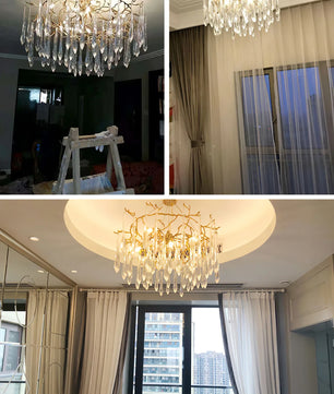 Branchs Brass Chandelier