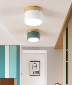 Nordic Cylindrical LED Ceiling Light S43