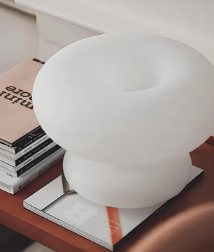Mushroom Donut Bauhaus Glass Table Lamp S34
