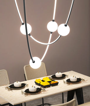 Linea Curva Chandelier