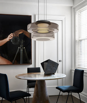 Nordic postmodern creative glass pendant light