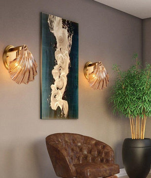 Shell Wall Light