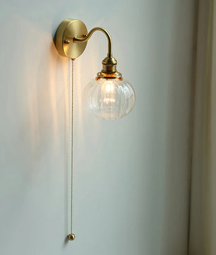 Wingbo Glass Wall Lamp