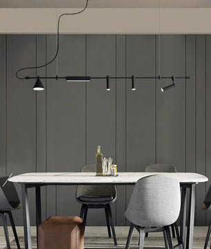 Horizontal Linear LED Pendant Lamp