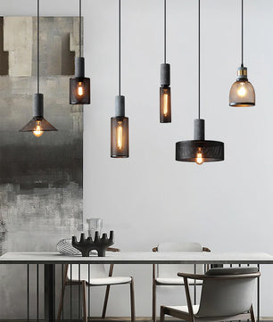 Concrete Industry Pendant Lamp