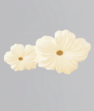 Cream Flower Ceiling Lamp