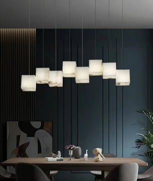 Marble Box Chandelier