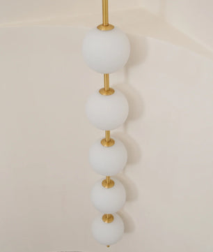 Vertical Balls Wall Lamp