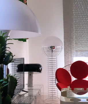 Wire Floor Lamp