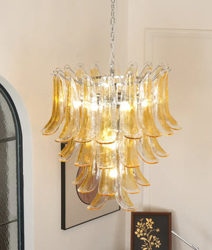 Murano Petal Chandelier