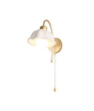 Flower Ceramic Wall Lamp