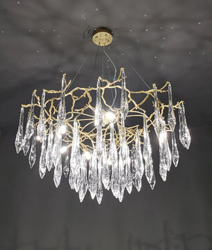Branchs Brass Chandelier
