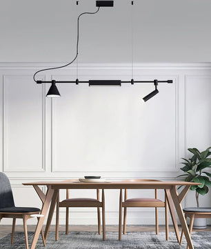 Horizontal Linear LED Pendant Lamp