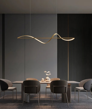 Whisper Linear Island Chandelier