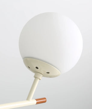 Spherical Beam Chandelier