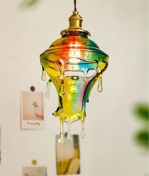 Water Droplets Resin Pendant Lamp