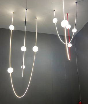 Linea Curva Chandelier
