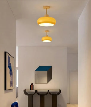 Retro Bauhaus Glass Ceiling Lamp S87