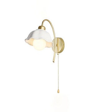 Flower Ceramic Wall Lamp