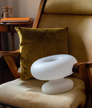 Mushroom Donut Bauhaus Glass Table Lamp S34