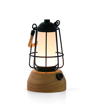 Hemp Rope Lantern Outdoor Table Lamp