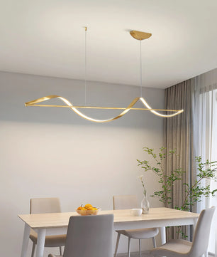 Whisper Linear Island Chandelier