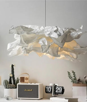 Art Decor Paper Cloud Pendant Light S137