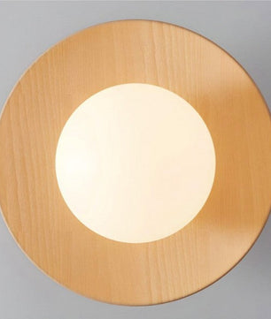 Rustic Wooden Ceiling Lamp S36