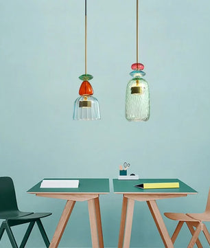 Nordic Macaron Lollipop Glass Pendant Lamp S118