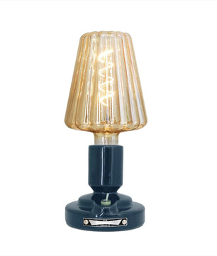 Mushroom Glass Desk Lamp